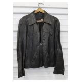 Size 46 Leather Motorcycle Jacket