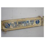 Clothes Line Post