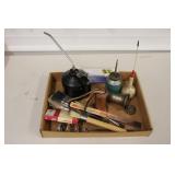 Oil Cans & Paint Brushes