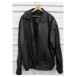 Size LT Leather Motorcycle Jacket