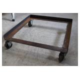 24.5' x 24.5' Steel Industrial Dolly Cart Base