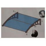 Window/Door Awning Kit