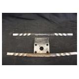 Chrome Twist Bracket & Bar