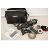 Roto Zip Roto Saw, Accessories & Canvas Bag