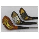 Vintage MacGregor RH Persimmon Golf Clubs