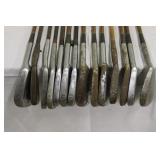 Assorted Vintage Golf Clubs