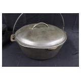 Unmarked Cast Iron Dutch Oven