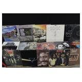 Vintage 1960s, 70s Vinyl LP Rock Collection