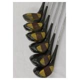 Vintage Set RH Cobra Persimmon Woods Golf Clubs