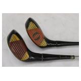 Vintage Walter Hagen RH Persimmon Golf Clubs