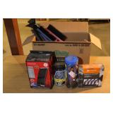 Ice Scrapers, Bungee Cords, Tie Downs