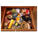 Scissors, Tape, Lightbulbs, Misc Tools