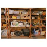 Remaining Contents of Basement Shelving