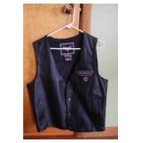 Victory Motorcycles Leather Motorcycle Vest