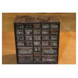 Hardware Organizer, Drawers are Full of assort Bol