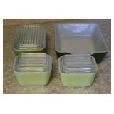 Vintage Pyrex Refrigerator Dishes & Casserole