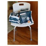 Shower Chair & Comfort Lux Undergarments