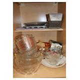 Mixing Bowls, Measuring Cups, & Bread Pans
