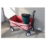 Folding Wagon, & Paper Shredder