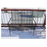 Wrought Iron Bench