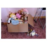 Plush Dolls & Misc. Toys.