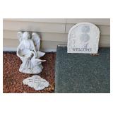 Concrete Angel & Stepping Stones