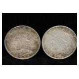 1922 D Silver Peace Dollars