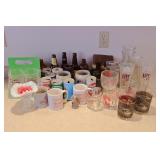 Bar Glasses, Collectible Bottles & Cans