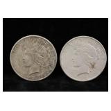 1922 Silver Peace Dollars