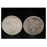 1922 Silver Peace Dollars