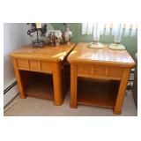 Oak End Tables