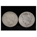 1922 D Silver Peace Dollars
