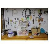 Contents of Pegboard & Workbench