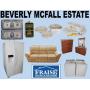 BEVERLY MCFALL ESTATE ONLINE AUCTION