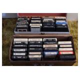 1970s, & 80s Rock 8 Track Tapes