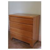 Oak 4 Drawer Dresser