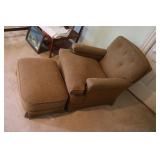 Chair w/ Ottoman