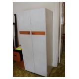 Painted Metal Wardrobe