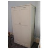 Painted Wood Wardrobe