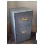 Metal 2 Drawer File Cabinet