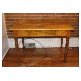 Antique Walnut Writing Desk.