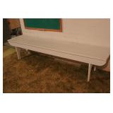 78" Painted Pine Bench