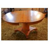 Oak Pedestal Dining Table