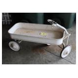 Vintage Metal Painted Child