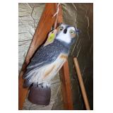 Plastice Owl Decoy