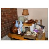 Lamps, Alarm Clocks, Collectible Glassware