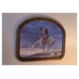 "End of the Trail" Vintage Framed Print