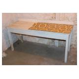 Primitive Laundry Bench