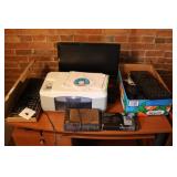 HP Printer, Computer Monitor