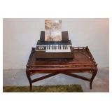 Organ & Mahogany Table